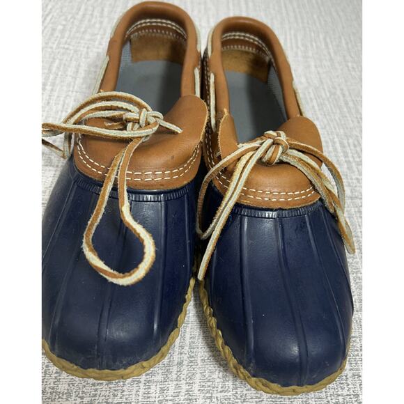 L.L. Bean Women’s Duck Shoes Vintage Boots Size US 9M Made In Maine Waterproof main image 10